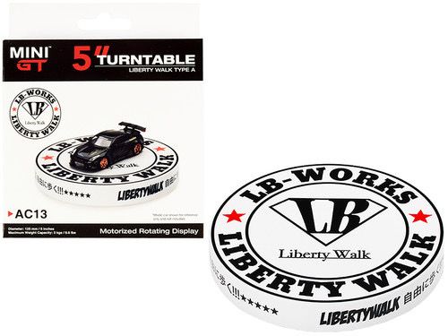 AC13 MINI GT x Liberty Walk Motorized Rotating Display 5” Turntable