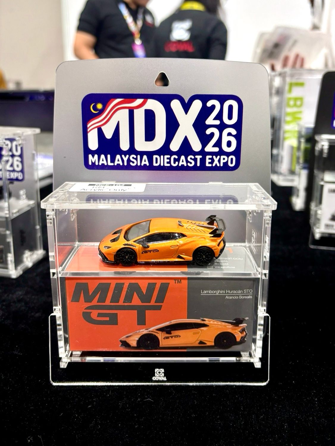 [PREORDER] Coval Malaysia Diecast Expo 2026 Acrylic Display Case | Fits MINI GT