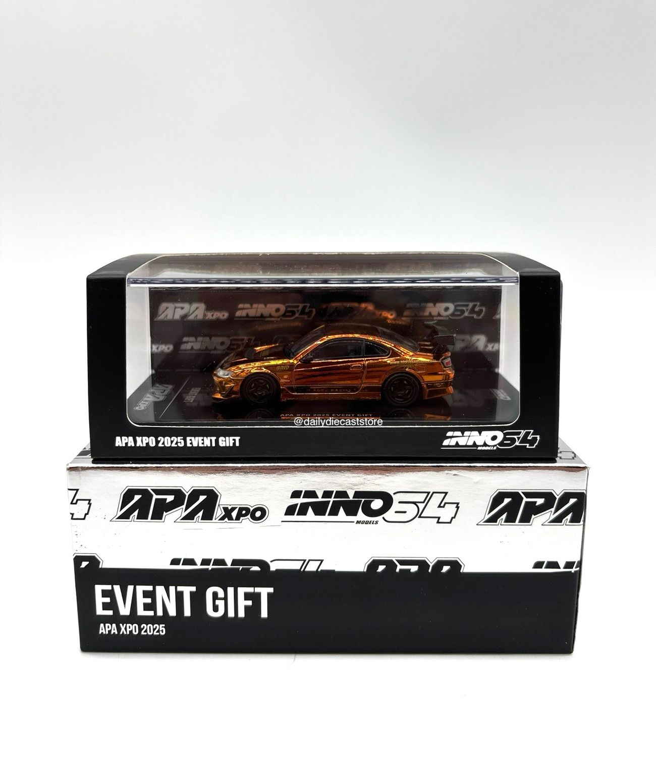 INNO64 Nissan Silvia S15 Chrome Bronze Top Secret Event Gift Model | 2025 Auto Passion Alliance (APA) INNO64 Nissan Silvia S15 Chrome Bronze Top Secret Event Gift Model | 2025 Auto Passion Alliance (APA)