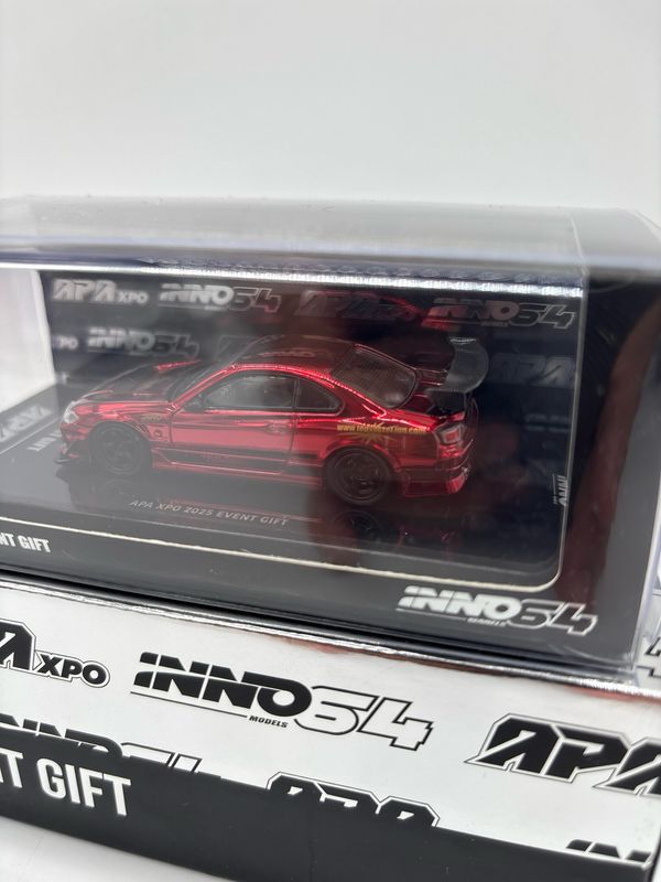 INNO64 Nissan Silvia S15 Chrome Red Top Secret Event Gift Model | 2025 Auto Passion Alliance (APA)