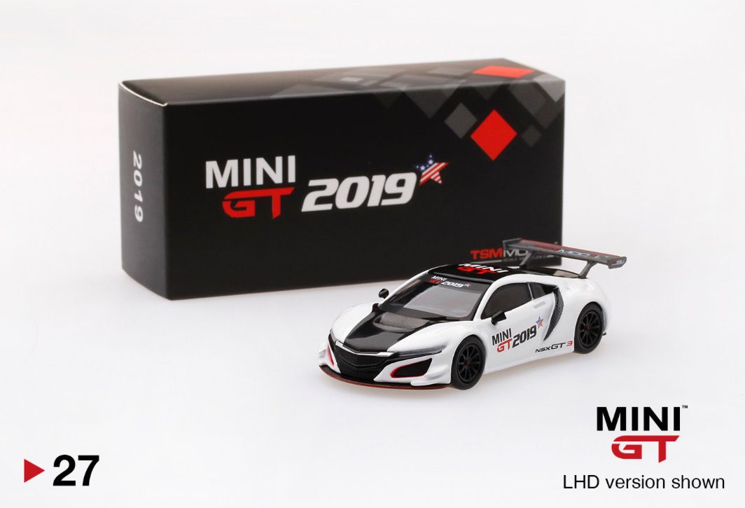 [UNSEALED] #27 MINI GT NSX GT3 2019 Gift Model