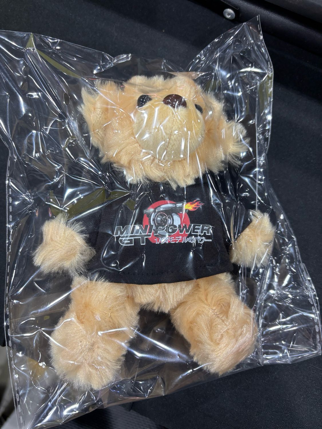 MINI GT POWER Black Bear Plush Keyring Official Licensed Merchandise