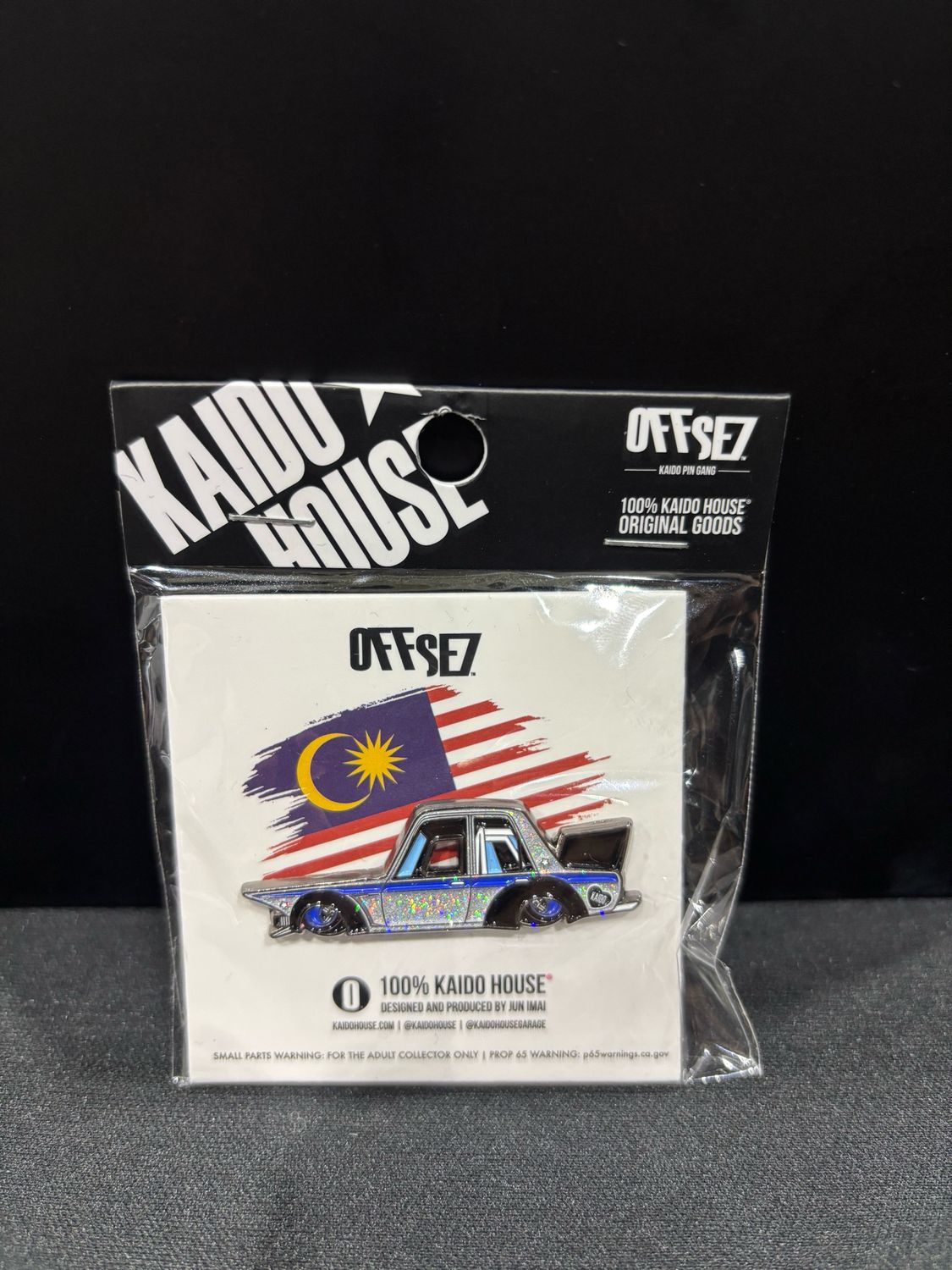 [PREORDER] KAIDOHOUSE BLK LTD OFFSEZ MDX 2026 KAIDO STAR CHASE PIN | 2026 Malaysia Diecast Expo