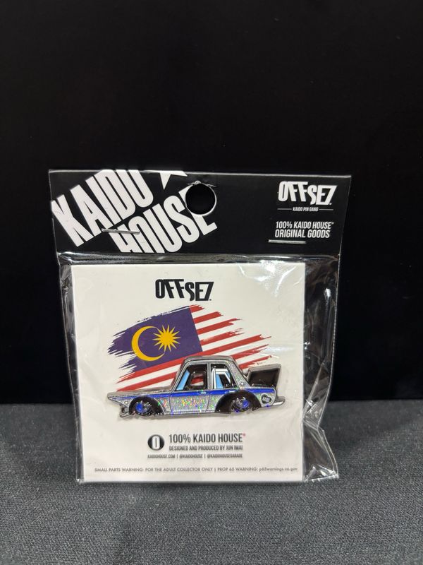 KAIDOHOUSE BLK LTD OFFSEZ MDX 2026 KAIDO STAR CHASE PIN | 2026 Malaysia Diecast Expo