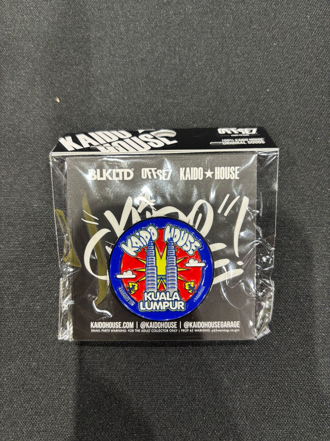 [PREORDER] KAIDOHOUSE BLK LTD OFFSEZ KUALA LUMPUR PIN | 2026 Malaysia Diecast Expo