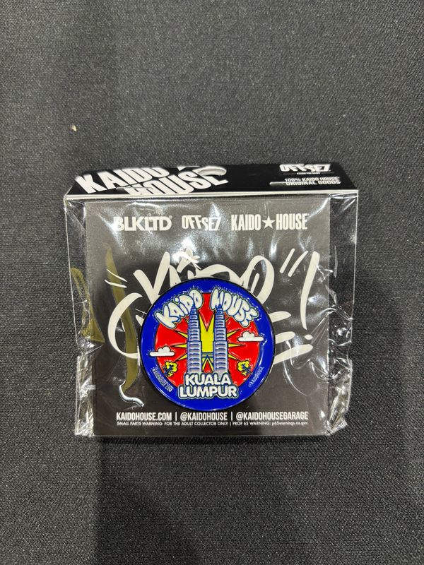KAIDOHOUSE BLK LTD OFFSEZ KUALA LUMPUR EXCLUSIVE PIN | 2026 Malaysia Diecast Expo KAIDOHOUSE BLK LTD OFFSEZ KUALA LUMPUR EXCLUSIVE PIN | 2026 Malaysia Diecast Expo