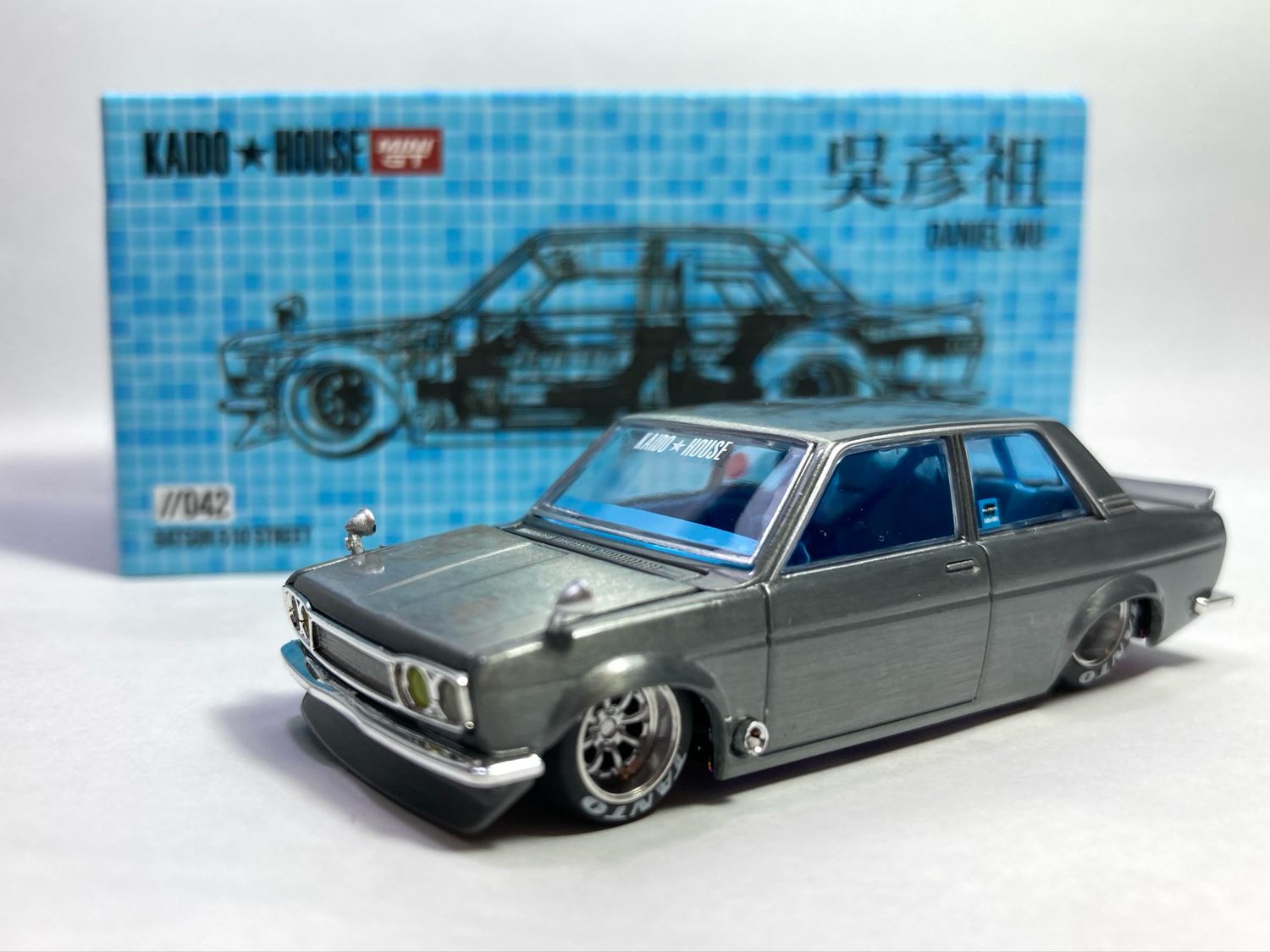 KAIDOHOUSE x Daniel Wu Tanto Collaboration Datsun 510 Street Blue (KHMG042) Chase KAIDOHOUSE x Daniel Wu Tanto Collaboration Datsun 510 Street Blue (KHMG042) Chase