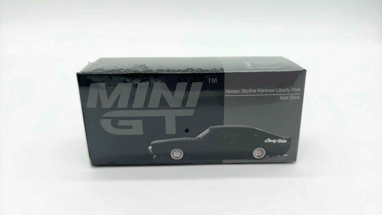 #655 MINI GT Nissan Skyline Kenmeri Liberty Walk Matt Black