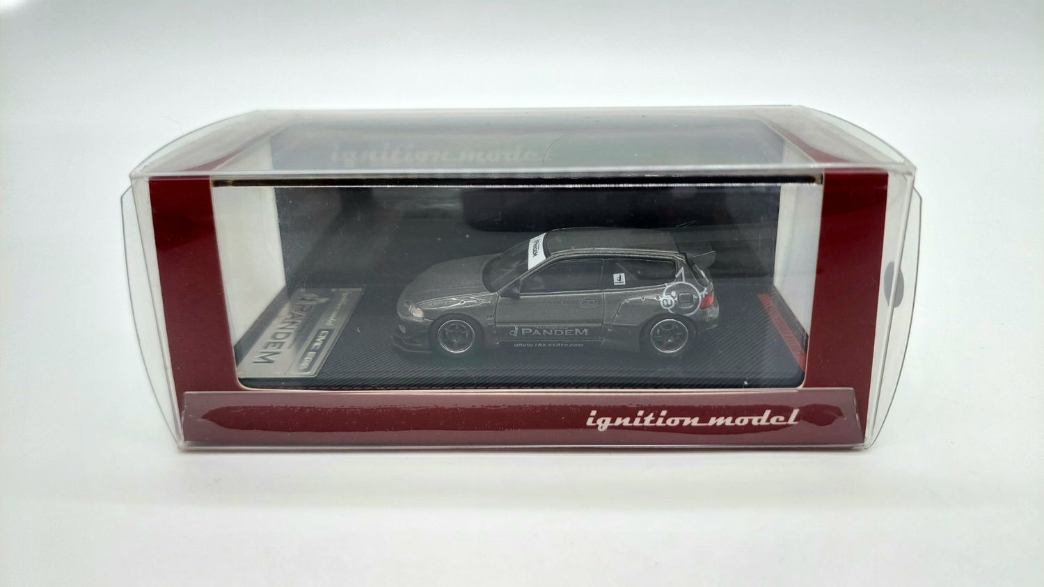 Ignition Model Honda Pandem Civic EG6 Gun Metallic Ignition Model Honda Pandem Civic EG6 Gun Metallic