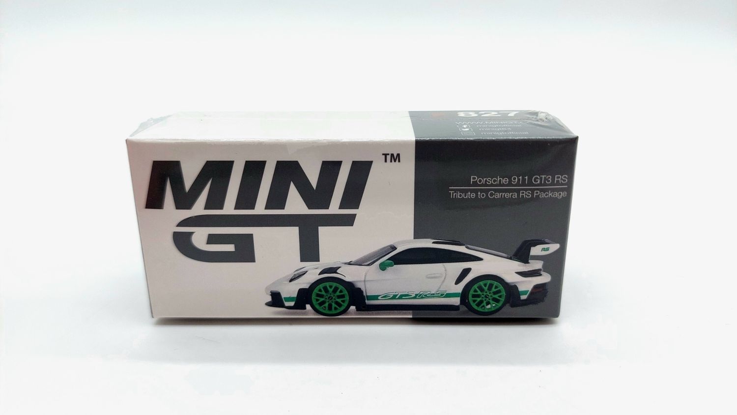 #827 MINI GT Porsche 911 (992) GT3 RS Tribute to Carrera RS Package