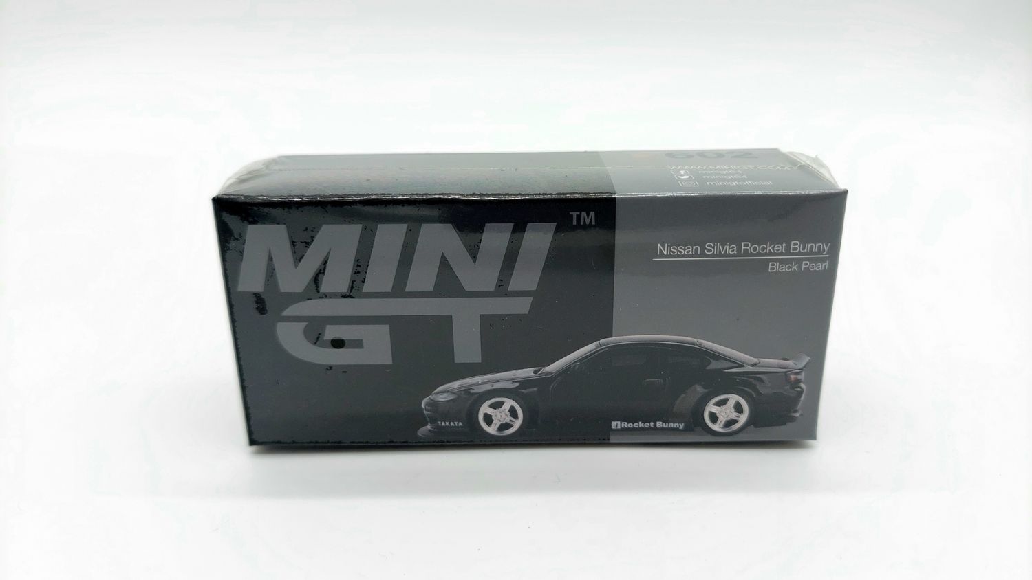 #602 MINI GT Nissan Silvia (S15) Rocket Bunny  Black Pearl