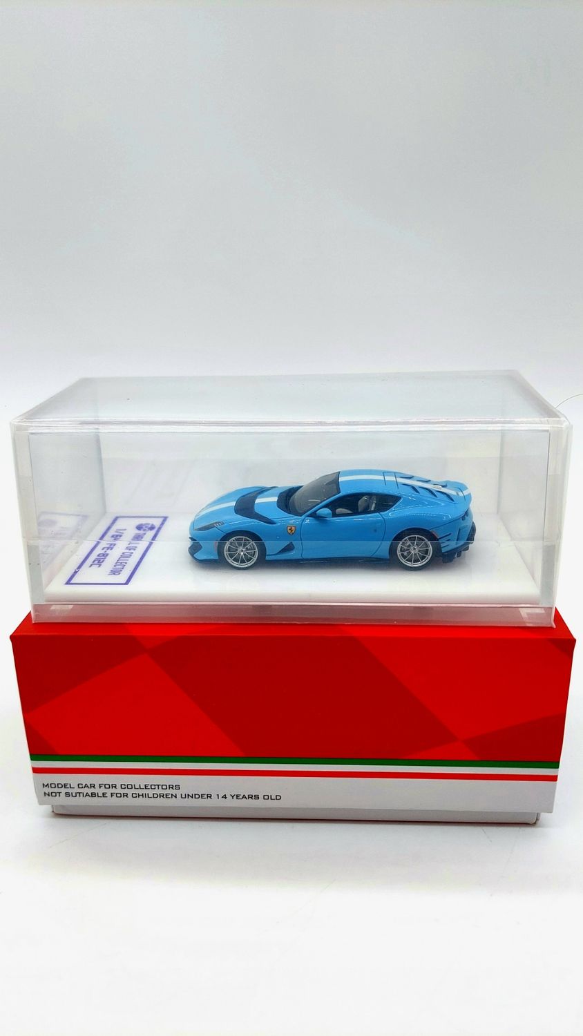 Thrill Of Collector Ferrari 812 Competizione Azzurro La Plata