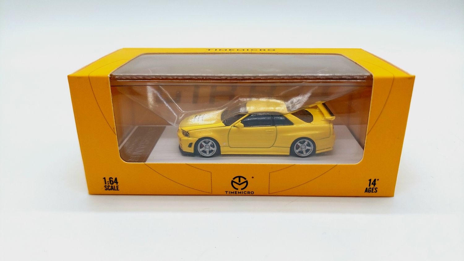 [UNSEALED] Time Micro Nissan Skyline GT-R (R34) Yellow