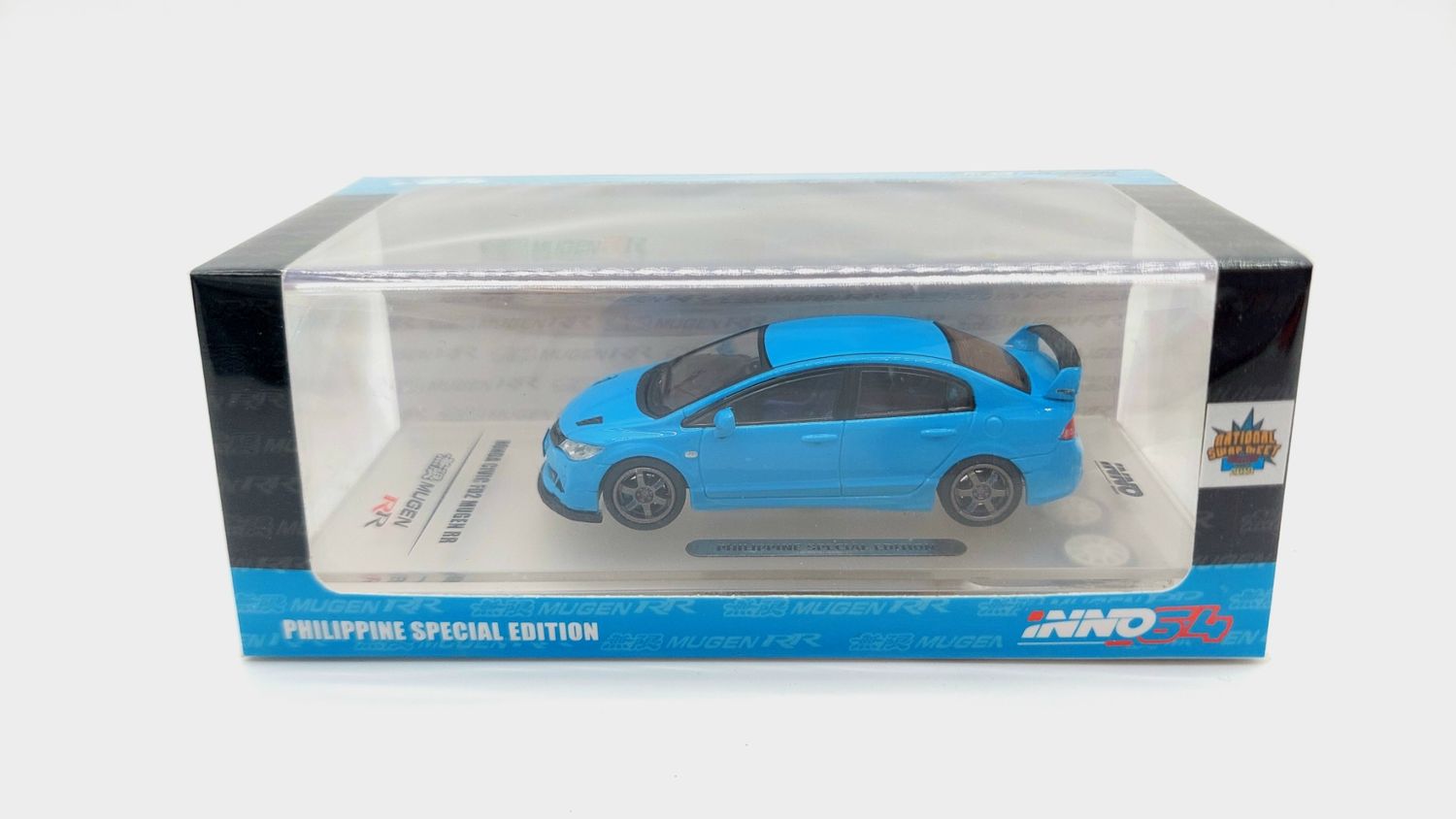 INNO64 Honda Civic Type-R FD2 Mugen RR Light Blue Philippine Special Edition INNO64 Honda Civic Type-R FD2 Mugen RR Light Blue Philippine Special Edition