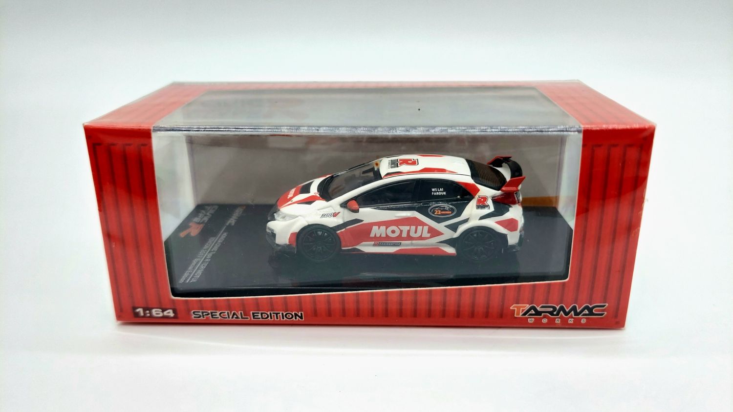 Tarmac Works Honda Civic Type R TCR Motul | Toycon 2017 Special Edition Tarmac Works Honda Civic Type R TCR Motul | Toycon 2017 Special Edition