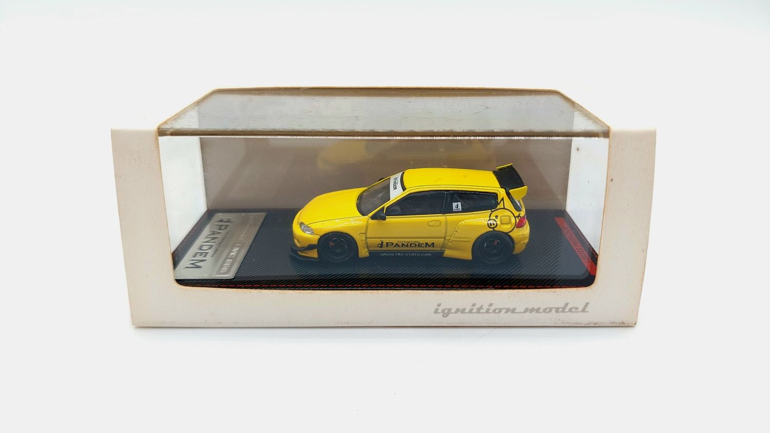 Ignition Model Yellow Pandem Honda Civic EG6 Ignition Model Yellow Pandem Honda Civic EG6