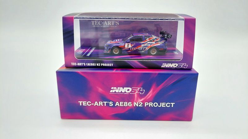 [UNSEALED] INNO64 Toyota Sprinter Trueno (AE86) N2 Project by TEC-ART's