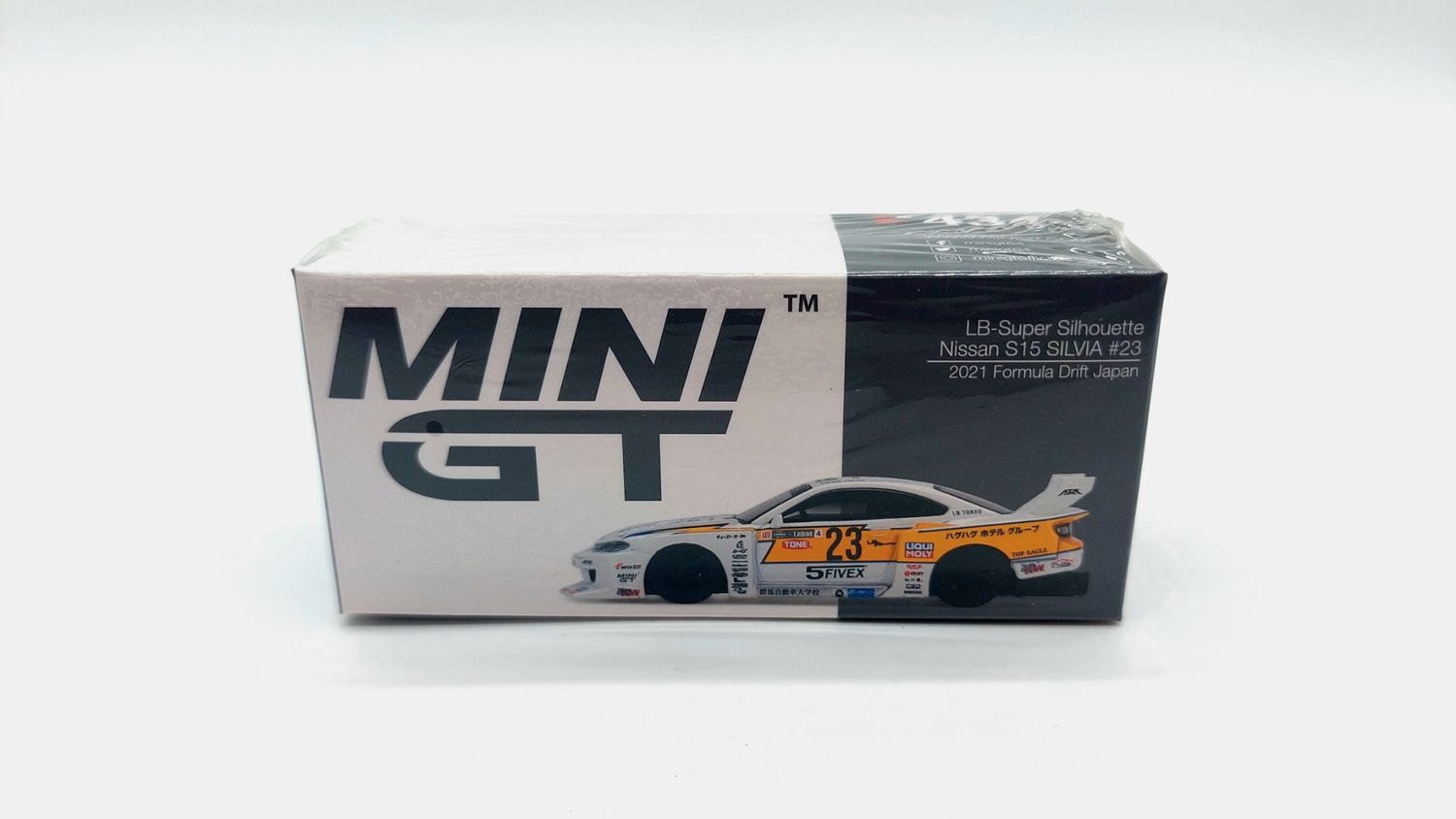 #434 MINI GT LB-Super Silhouette Nissan S15 SILVIA #23 2021 Formula Drift Japan #434 MINI GT LB-Super Silhouette Nissan S15 SILVIA #23 2021 Formula Drift Japan