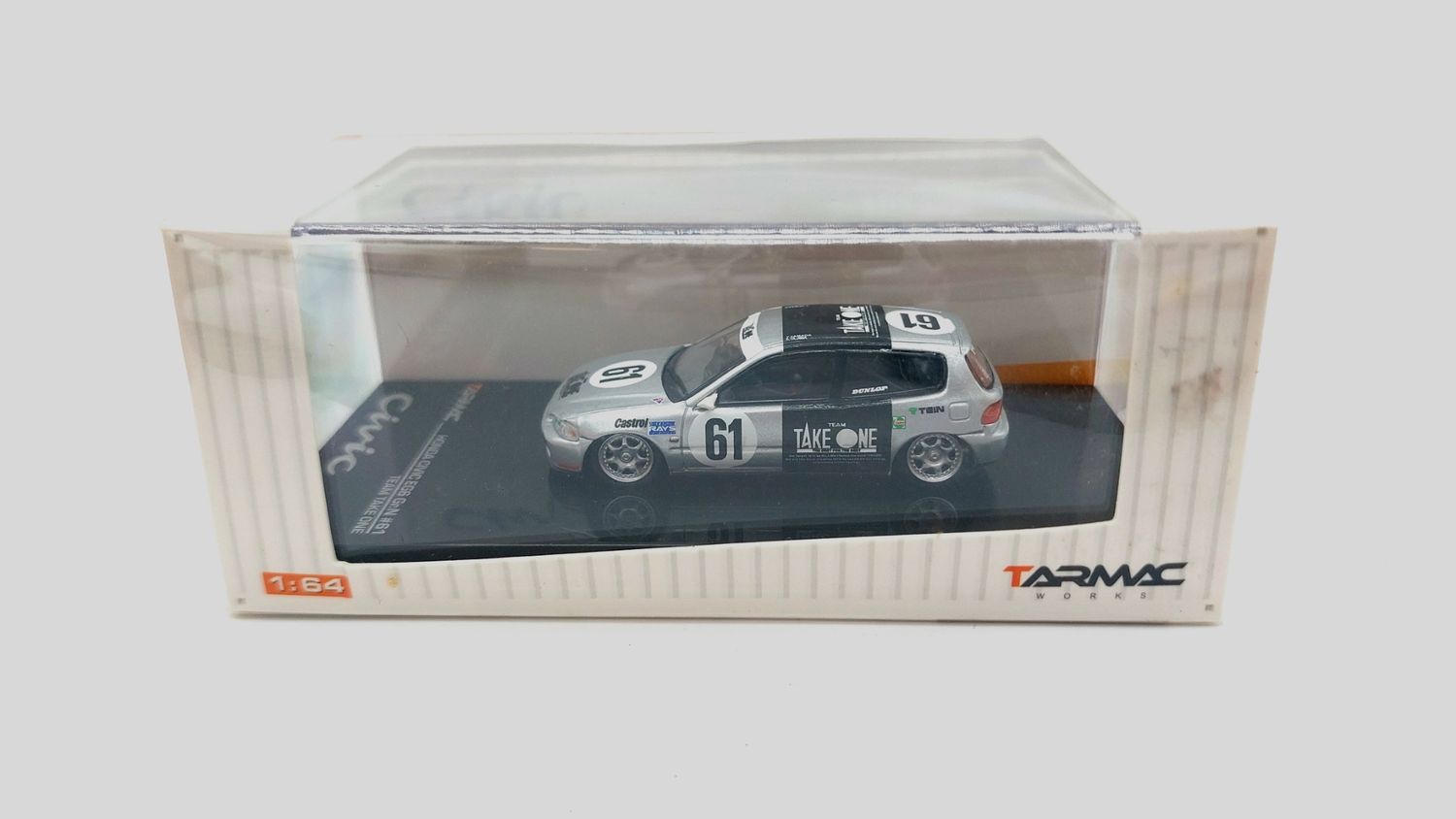 Tarmac Works Honda Civic EG6 Gr.N #61 Team Take One