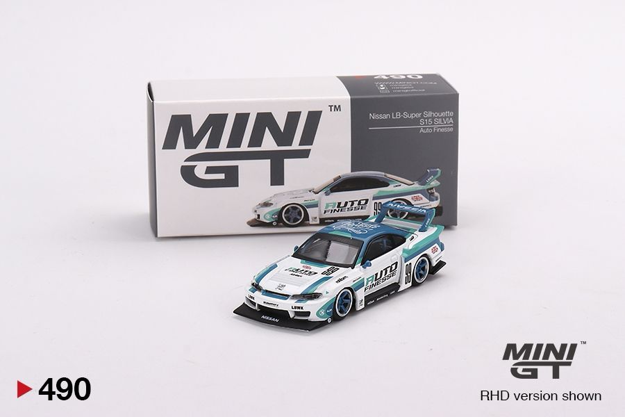 #490 MINI GT LB-Super Silhouette S15 SILVIA Auto Finesse