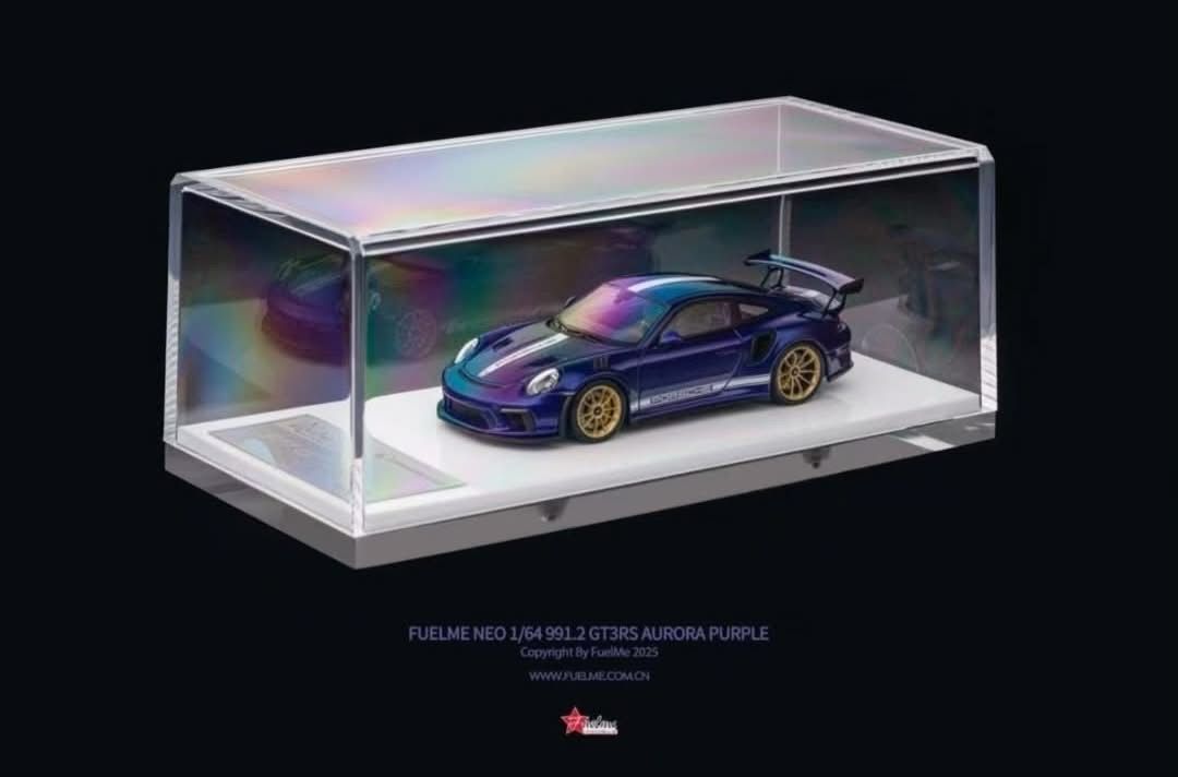 Fuelme 1/64 Porsche 911 GT3 RS 2018 Aurora Purple Year of The Snake Exclusive