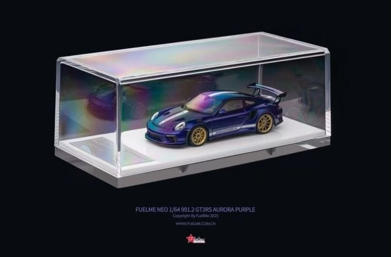 Fuelme 1/64 Porsche 911 GT3 RS 2018 Aurora Purple Year of The Snake Exclusive