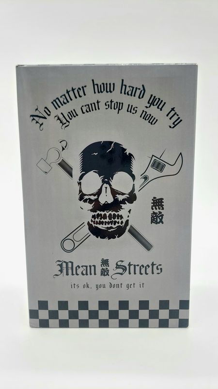 [UNSEALED] Tarmac Works Volkswagen T1 Panel Van Mean Streets Special Edition with Metal Oil Can and Special Paper Box