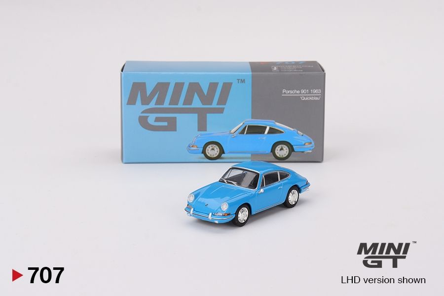 #707 MINI GT Porsche 901 1963 'Quickblau'