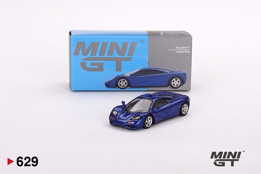 #629 MINI GT McLaren F1 Cobalt Blue
