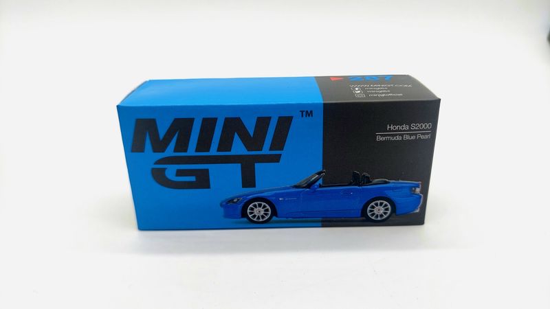 [UNSEALED] #287 MINI GT Honda S2000 (AP2) Laguna Blue Pearl