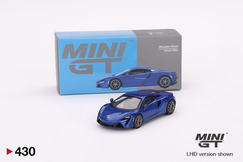 [UNSEALED] #430 MINI GT McLaren Artura Volcano Blue