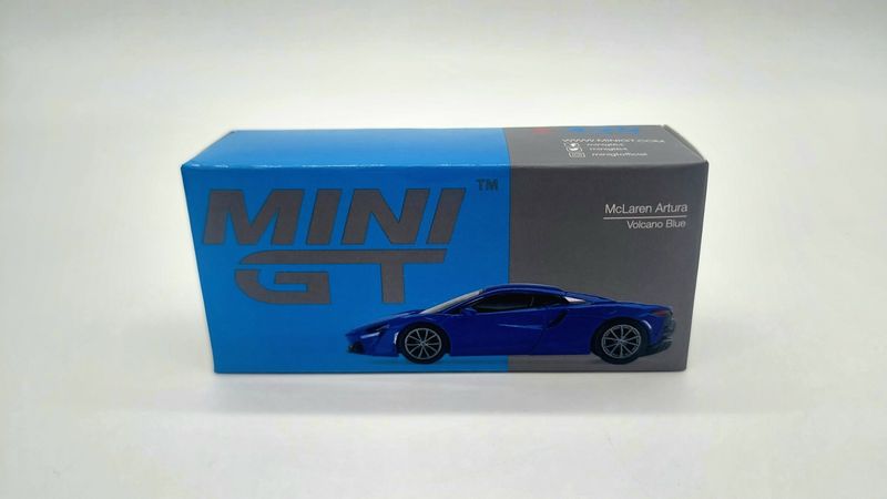 [UNSEALED] #430 MINI GT McLaren Artura Volcano Blue
