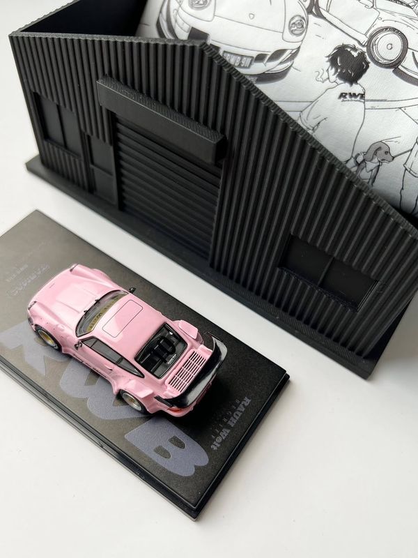 Tarmac Works x RWB Australia Porsche 930 RWB Adriana Southern Cross 10 Year Anniversary SoCro Birth Model Box Set | RWB Headquarters Kashiwa Edition