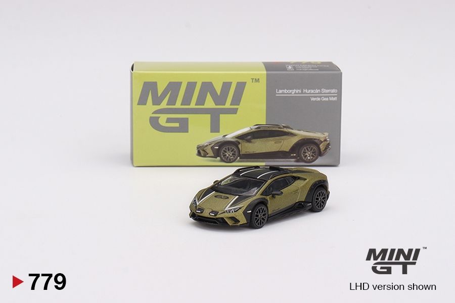 [UNSEALED] #779 MINI GT Lamborghini Huracán Sterrato Verde Gea Matt