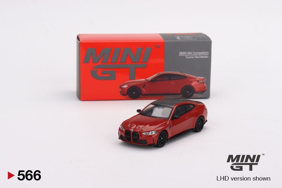 #566 MINI GT BMW M4 Competition (G82) Toronto Red Metallic