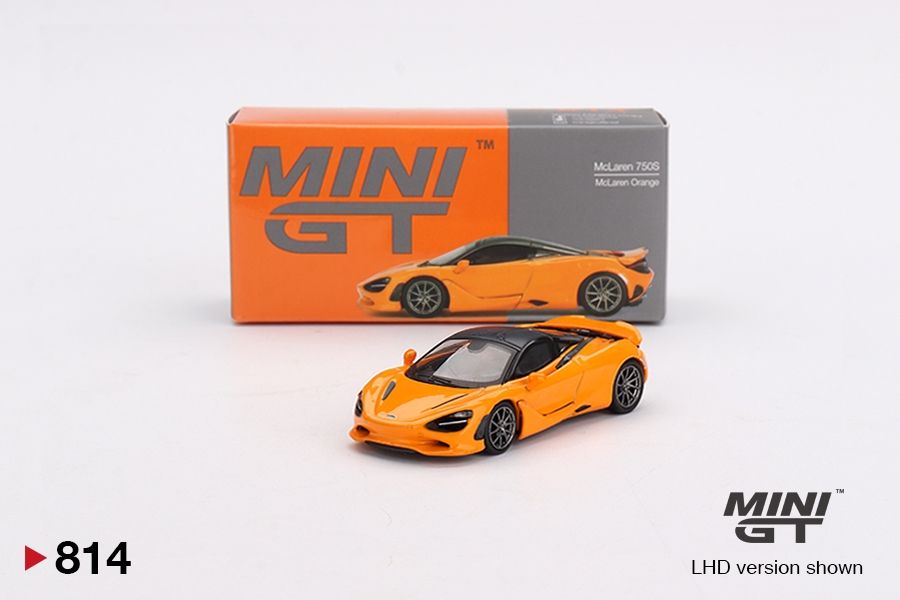 #814 MINI GT McLaren 750S McLaren Orange