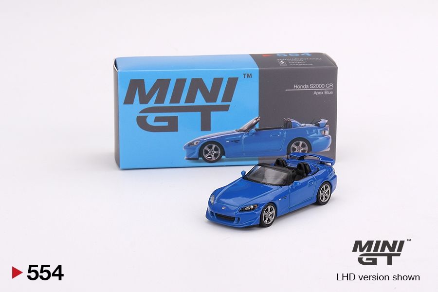 #554 MINI GT Honda S2000 (AP2) CR Apex Blue