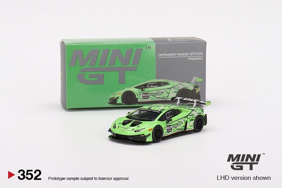 [UNSEALED] #352 MINI GT Lamborghini Huracán GT3 EVO Presentation