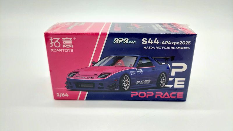 POP RACE Mazda RX7 FCS3 Re Amemiya Pink & Blue (S44) | APA EXPO 2025 EXCLUSIVE