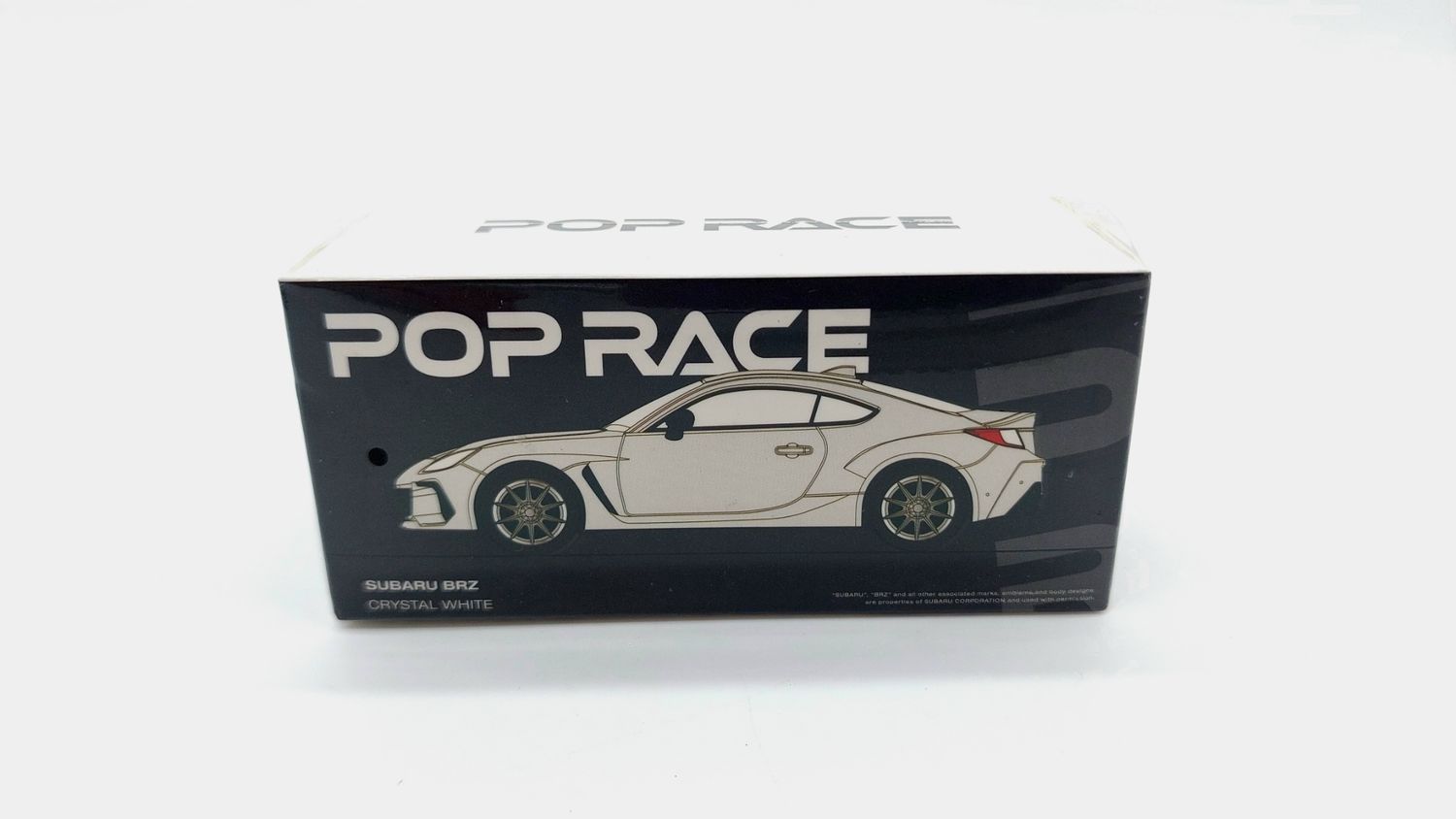 POP RACE Subaru BRZ 2022 Crystal White
