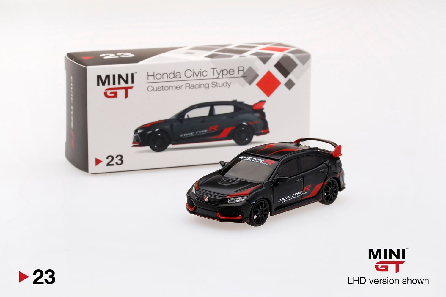 #23 MINI GT Honda Civic Type R Customer Race Study