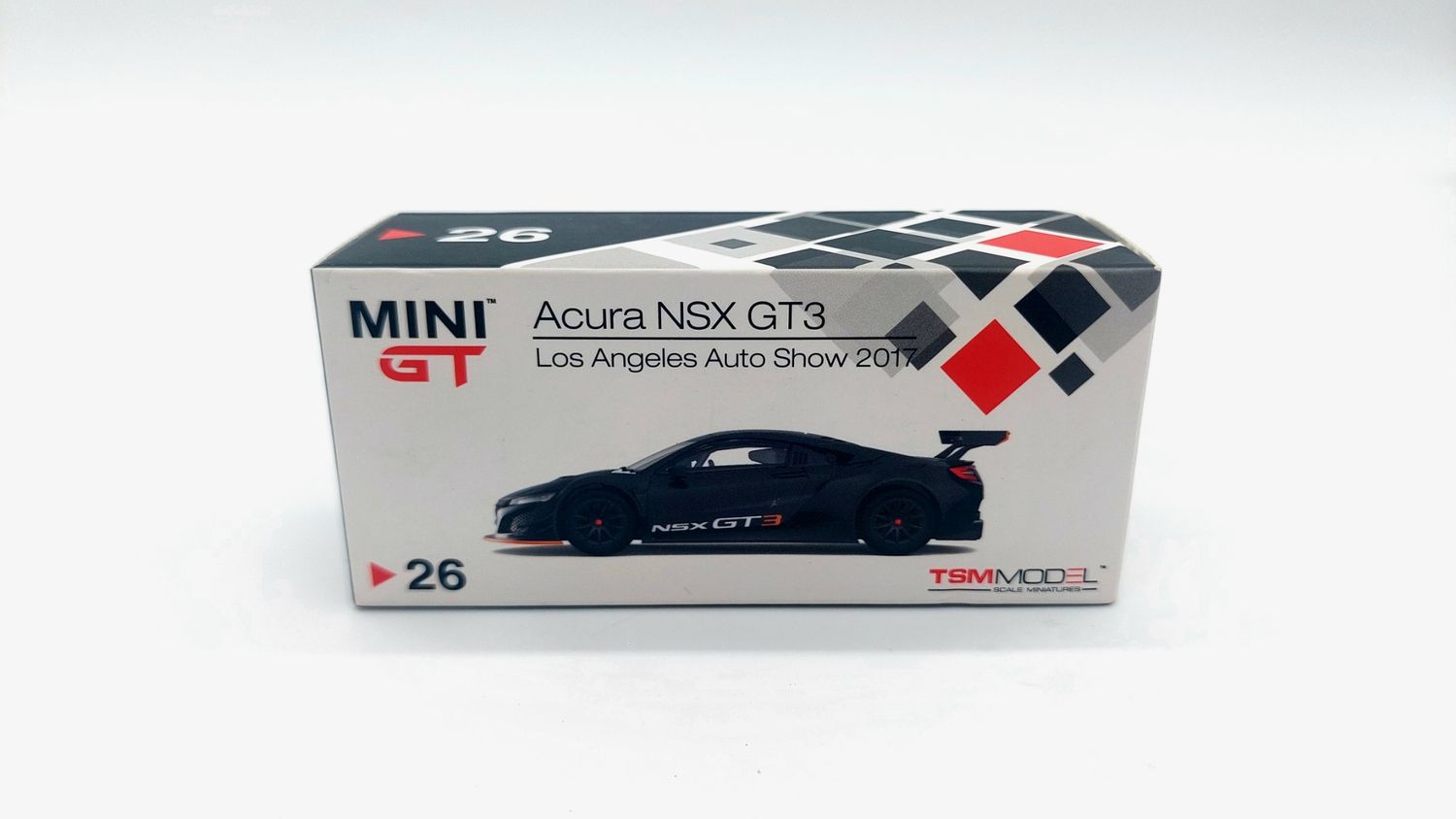 [UNSEALED] #26 MINI GT Acura NSX GT3 Los Angeles Auto Show 2017