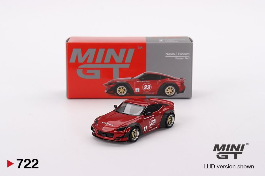 #722 MINI GT Nissan Z Pandem Passion Red