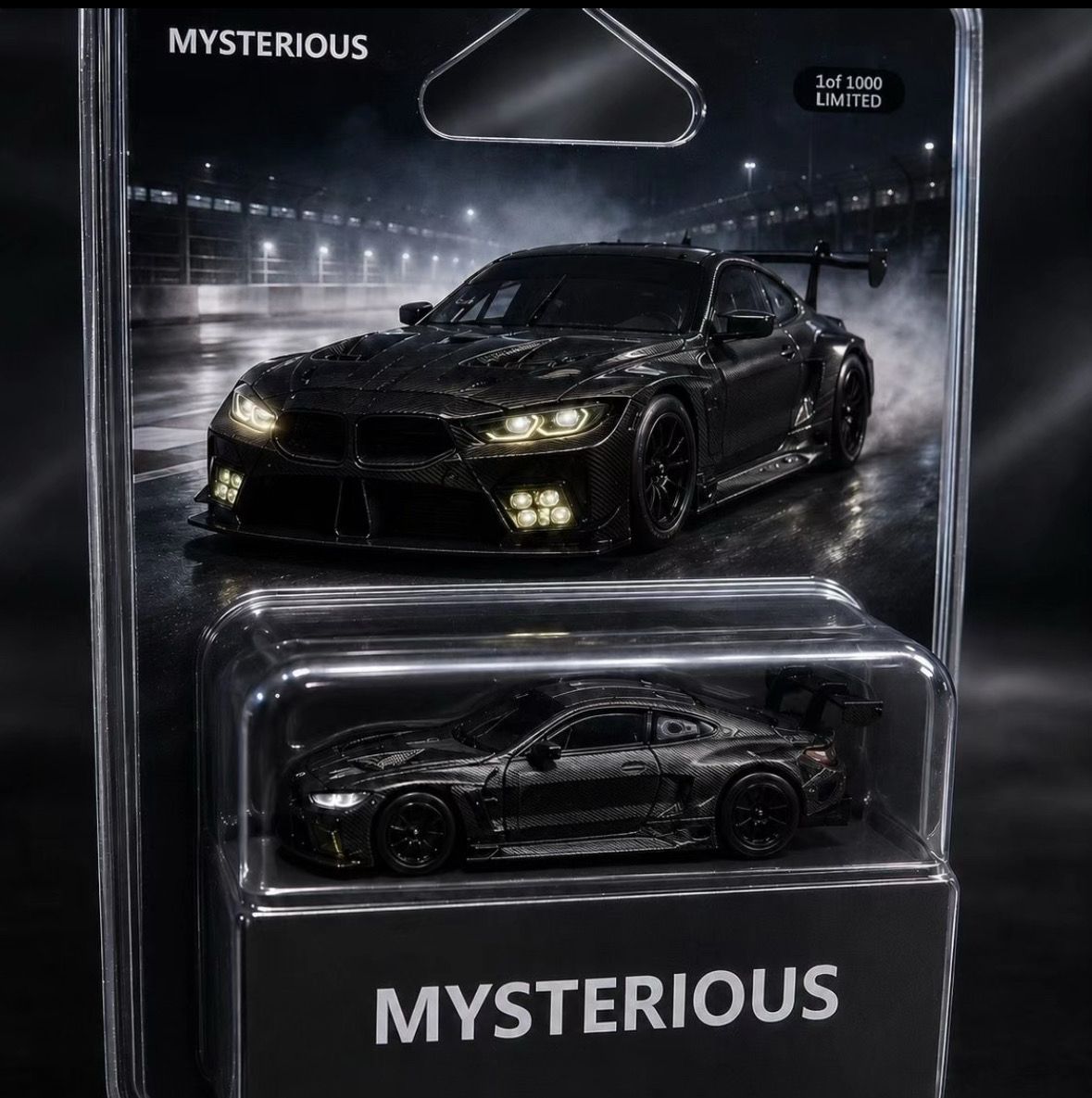 [PREORDER] MYSTERIOUS Model 1/64 BMW M8 GT3 Black