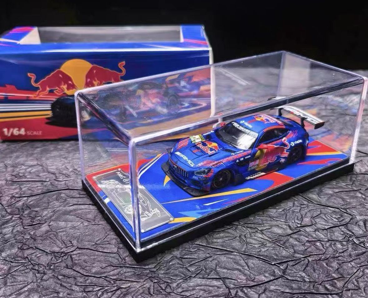 [PREORDER] RM Model 1/64 Mercedes Benz AMG GT S Red Bull Racing Livery