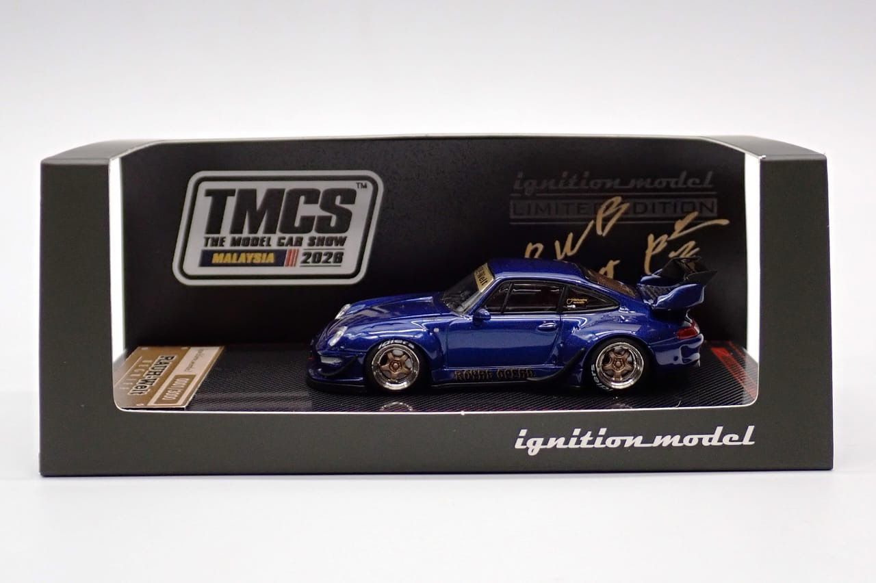 Ignition Model RWB 993 Blue Metallic | 2026 The Model Car Show