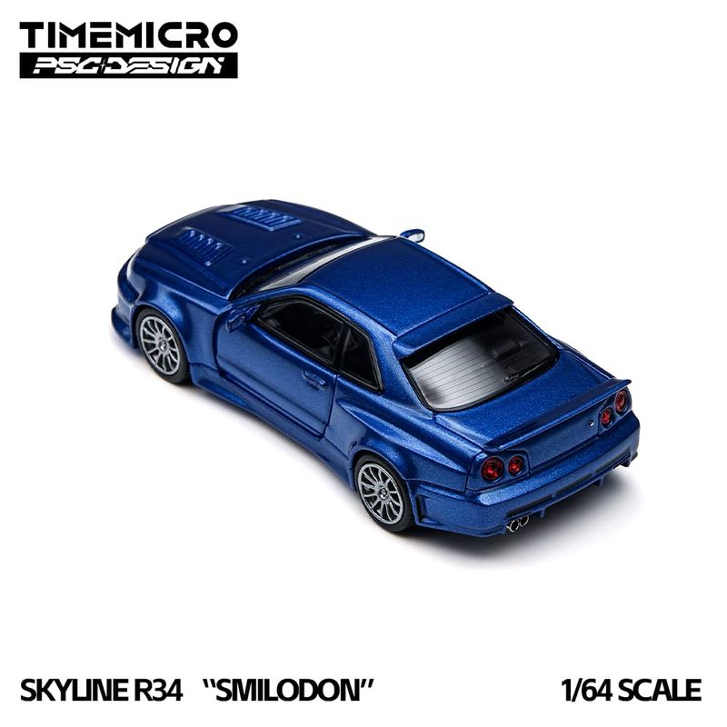 Time Micro Nissan Skyline R34 “Smilodon” Metallic Blue | 2026 The Model Car Show Malaysia