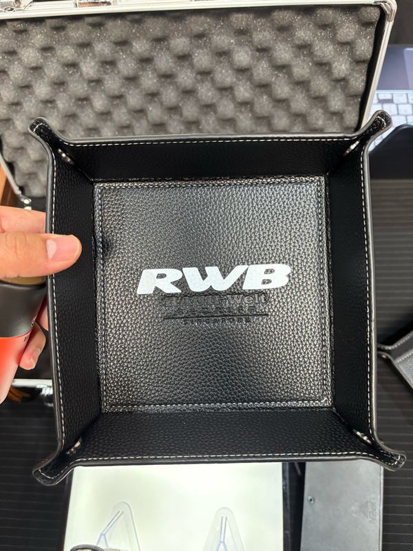 RWB Singapore x Stone For Gold Handmade Leather Valet Tray