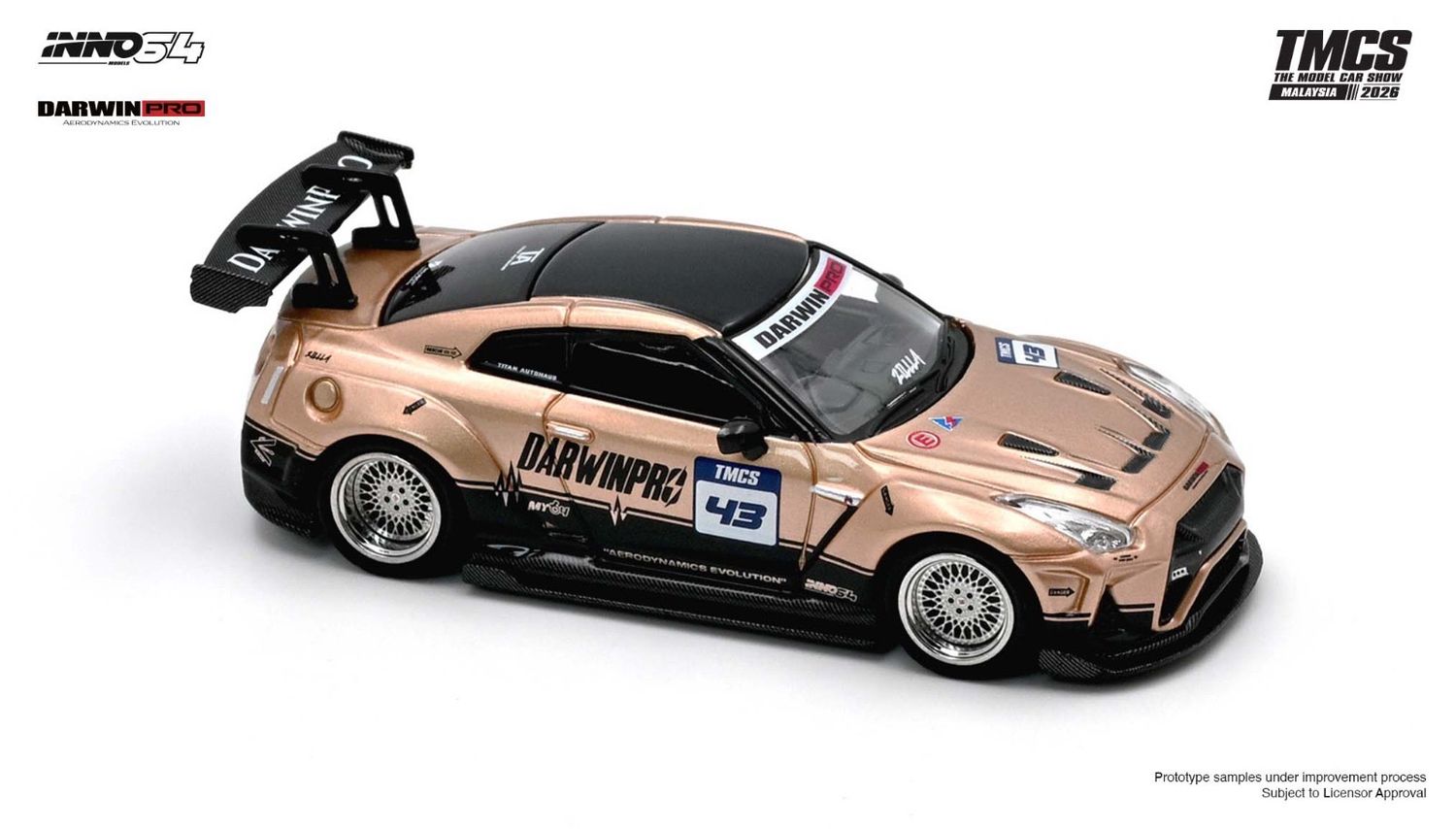 INNO64 DarwinPRO R35 Lifetime WBK | 2026 The Model Car Show Malaysia