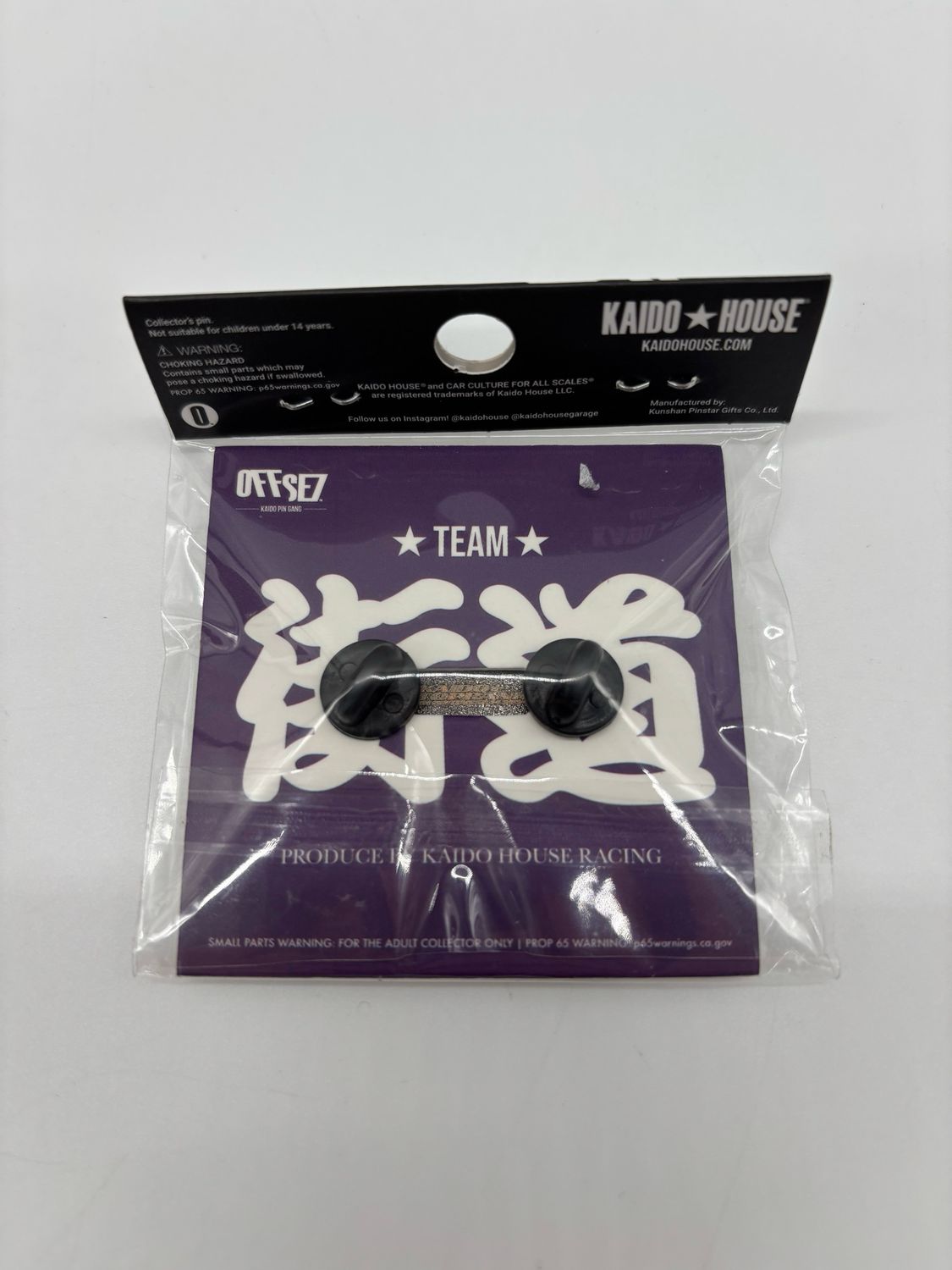 KAIDOHOUSE OFFSE7 Enamel Pin Nissan GT-R R34 Limited Edition Kaido Works Tokyo